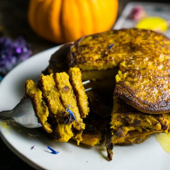 Quinoa Pumpkin Pancakes - Recipe photo by mytinylagunakitchen