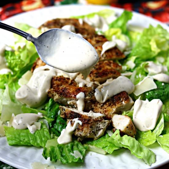 Quick Creamy Caesar Dressing - Recipe photo by DrDavinahSEats
