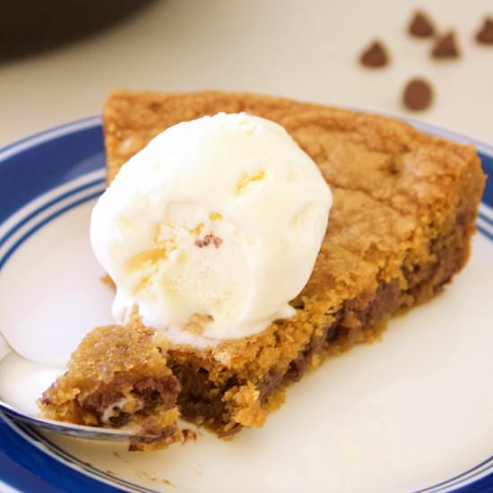 Chocolate Chip Skillet Cookie - Recipe photo by sisterskneadsweets