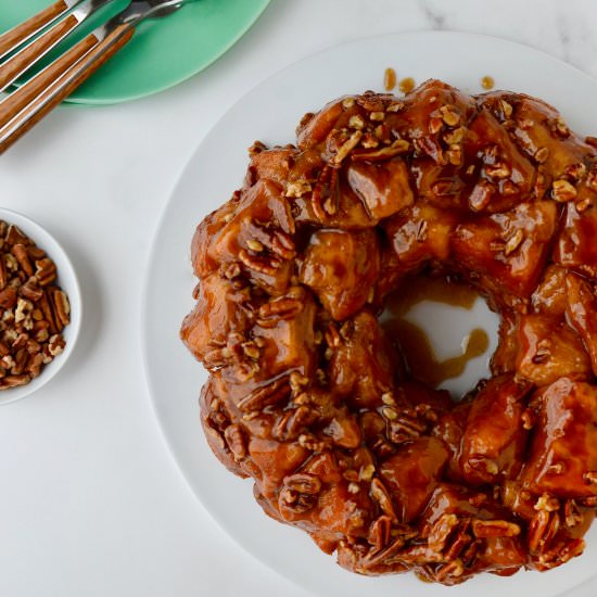 Easy Pecan Monkey Bread - Recipe photo by justataste
