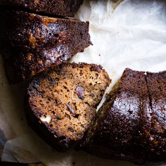 Gluten Free Mulled Wine Cake - Recipe photo by foodfaithfitness