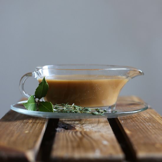 Gluten-Free Gravy - Recipe photo by fromthelarder