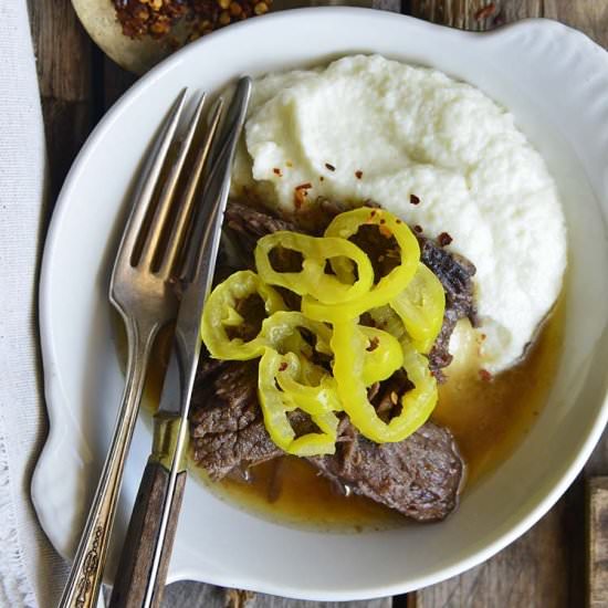 Instant Pot Mississippi Pot Roast - Recipe photo by AnEdibleMosaic