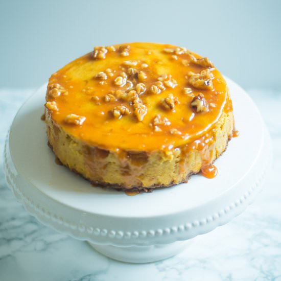 INSTANT POT PUMPKIN CHEESECAKE - Recipe photo by shintasimon