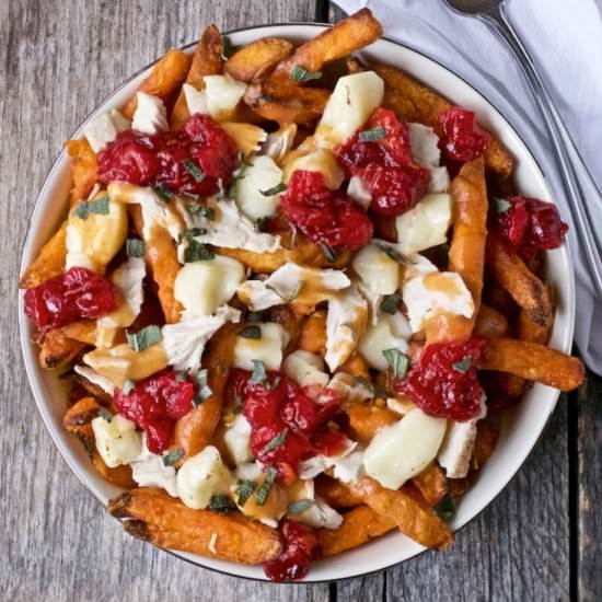 Thanksgiving Poutine - Recipe photo by Savoring The Good