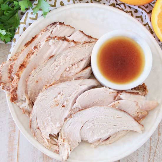Orange Bourbon Crock Pot Turkey - Recipe photo by Whitney Bond