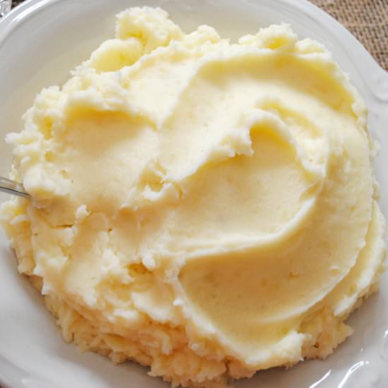 Creamy Mashed Potatoes - Recipe photo by The Anchored Kitchen