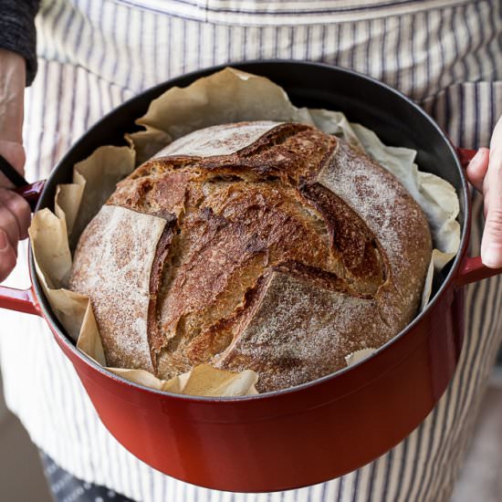 sourdough bread - Recipe photo by Amy in the Kitchen