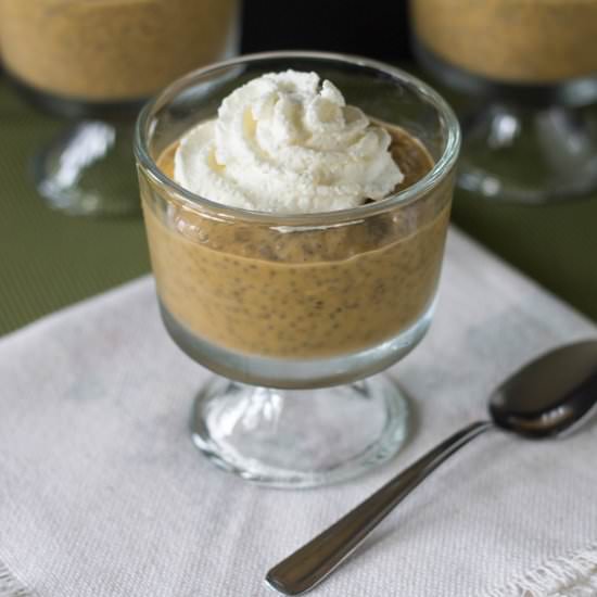 Pumpkin Pie Chia Pudding - Recipe photo by littlebitrecipes