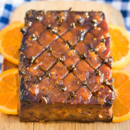 Smoky Glazed Tofu Roast - Recipe photo by yupitsvegan