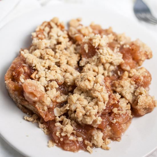 Gluten Free Apple Crisp - Recipe photo by therusticfoodie