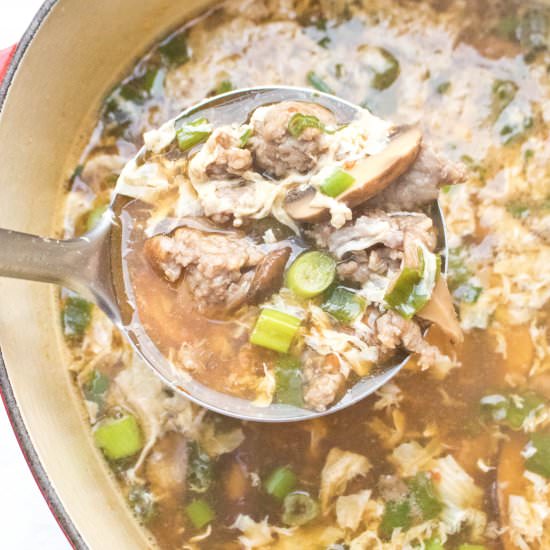 Homemade Hot and Sour Soup - Recipe photo by servedfromscratch