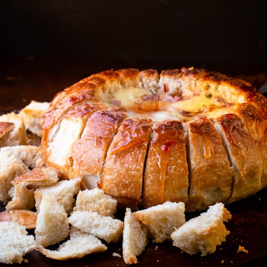 Baked Brie Bread Bowl - Recipe photo by b. sweet