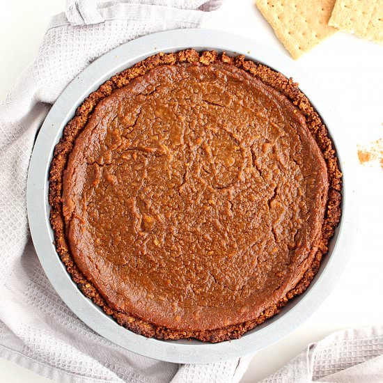 Vegan Sweet Potato Pie - Recipe photo by babemadeblog