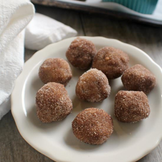 Cinnamon No-Bake Keto Donut Holes - Recipe photo by Cassidys Craveable Creations