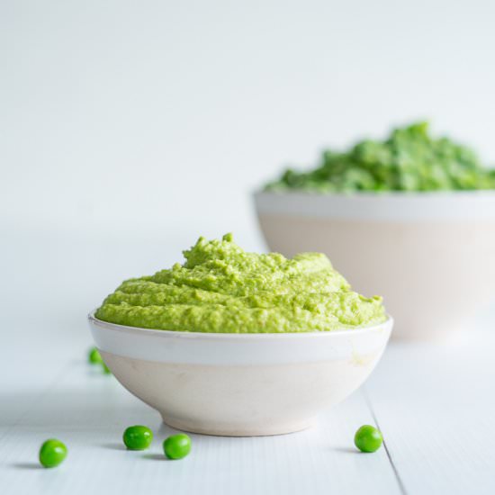 Easy Pea Pesto - Recipe photo by My Kids Lick The Bowl