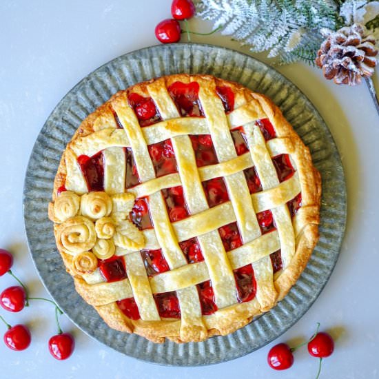 Gluten-Free Cherry Pie - Recipe photo by gluten-free palate