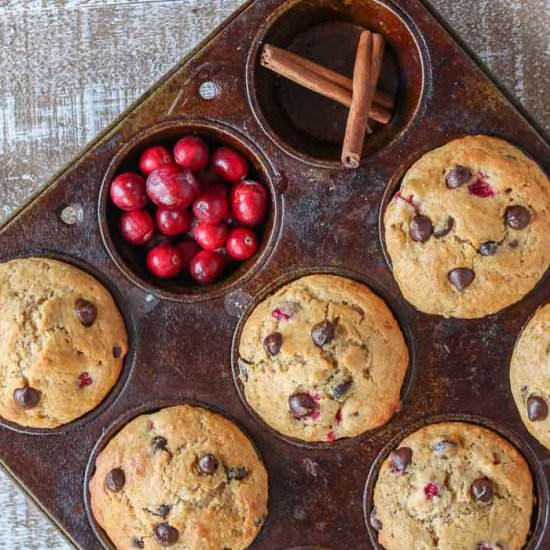 Cranberry Orange Muffins - Recipe photo by Girl Heart Food