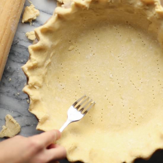 Gluten-free Pie Crust - Recipe photo by wheatbythewayside