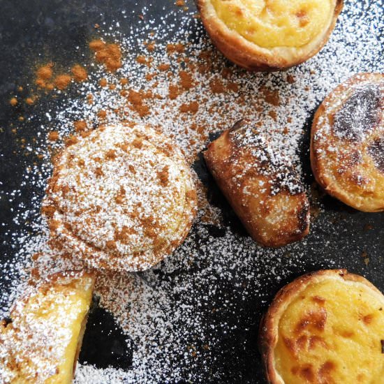 Pasteis de Nata - Recipe photo by nomadic-kitchen