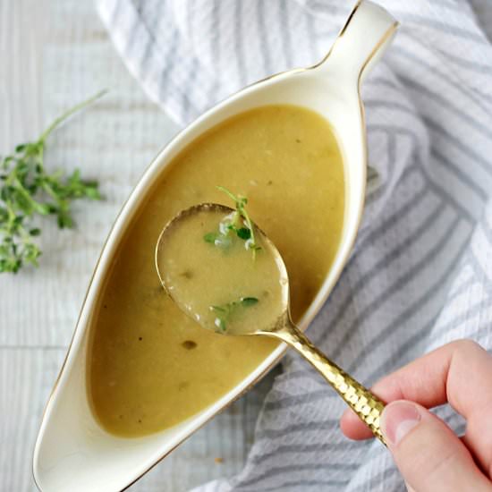 Instant Pot Turkey Onion Soup - Recipe photo by Garden in the kitchen