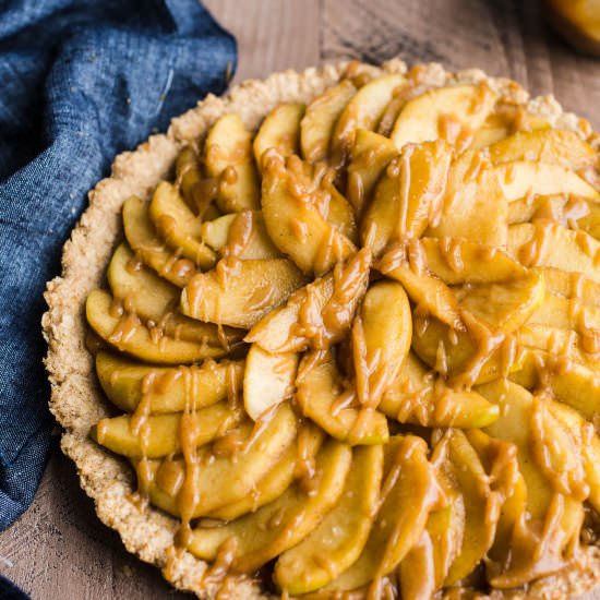 Gluten-Free Apple Tart - Recipe photo by saltedplains