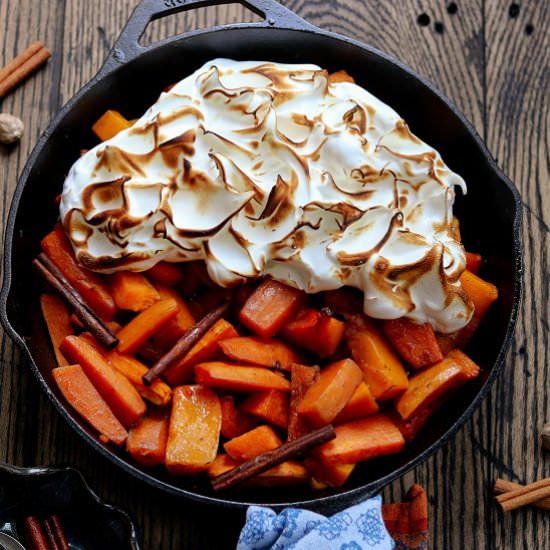 Cider Glazed Sweet Potato + Squash - Recipe photo by Give it Some Thyme
