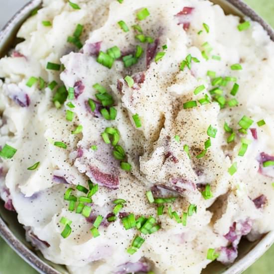 Classic Buttermilk Mashed Potatoes - Recipe photo by therusticfoodie