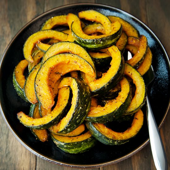Roasted Kabocha Squash - Recipe photo by kaweah