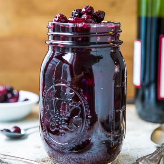 Cabernet Cranberry & BlueberrySauce - Recipe photo by Averie