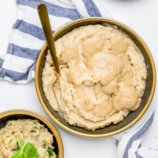Dairy Free Mashed Potatoes (Vegan) - Recipe photo by Make It Dairy Free