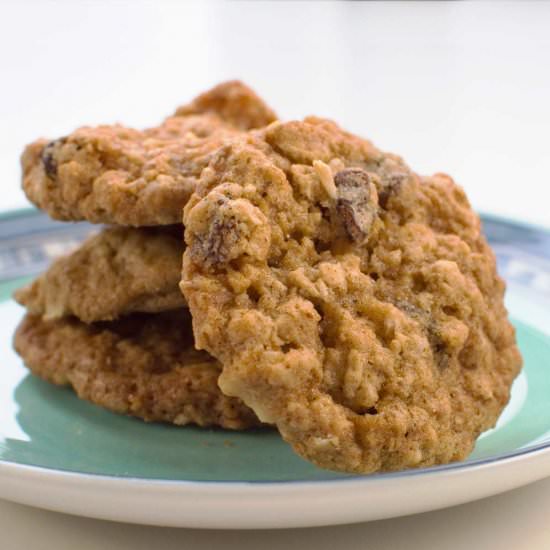 Oatmeal Cookies with Raisins and Nu - Recipe photo by Share The Recipe