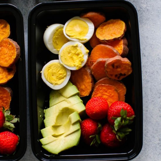 Whole30 Breakfast Bento Boxes - Recipe photo by mealpreponfleek