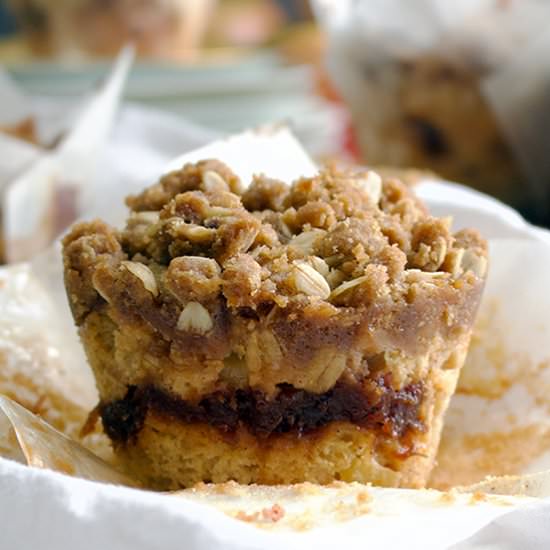 Apple Cinnamon Streusel Muffins - Recipe photo by BatterandDough