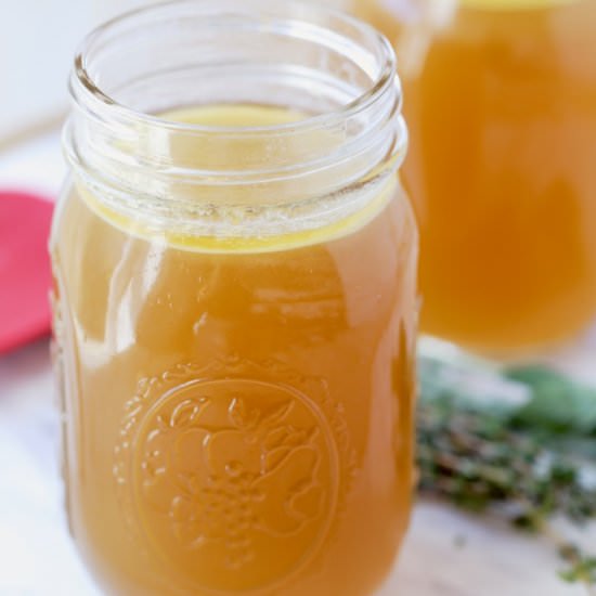Instant Pot Turkey Stock - Recipe photo by Whitney Bond