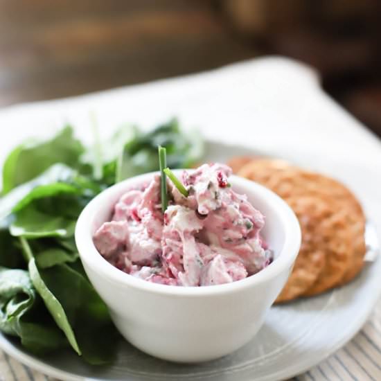 Leftover Cranberry Turkey Salad - Recipe photo by FunnyLoveLindsay