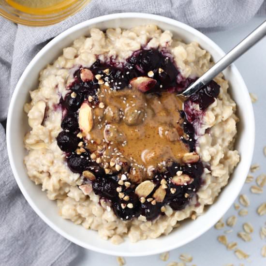 Protein Power Oats - Recipe photo by spinach4breakfast