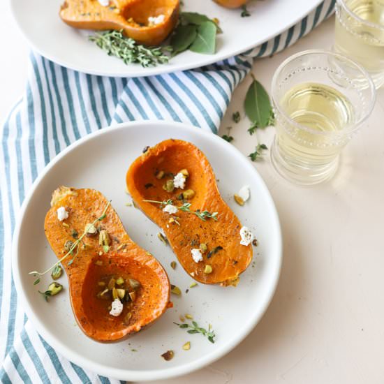 Easy Honeynut Squash - Recipe photo by Howe We Live