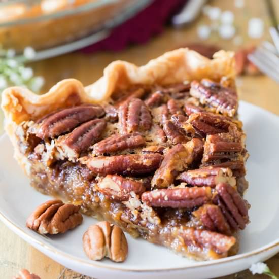 The BEST Pecan Pie - Recipe photo by SugarSpunRun