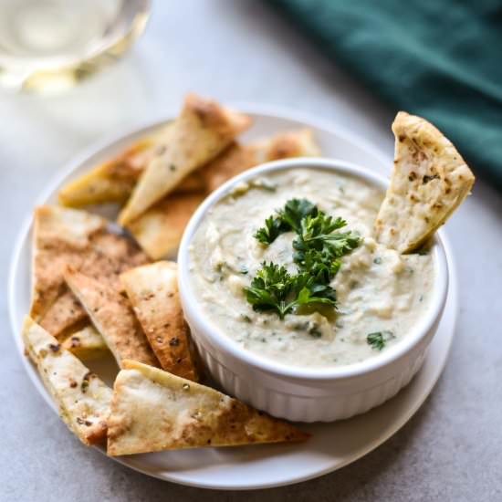 Healthy White Bean Dip - Recipe photo by plantandvine