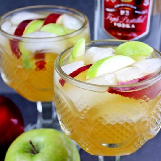 Apple Cider Sangria - Recipe photo by CrayonsAndCravings