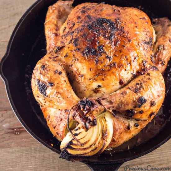 Whole Roast Chicken - Recipe photo by Precious Core