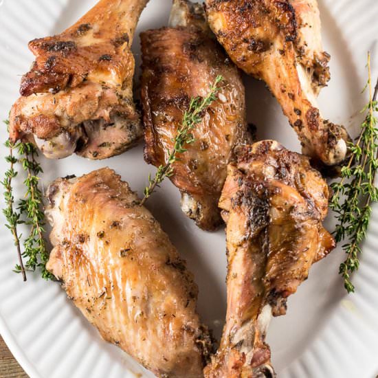 Baked Turkey Wings - Recipe photo by Precious Core