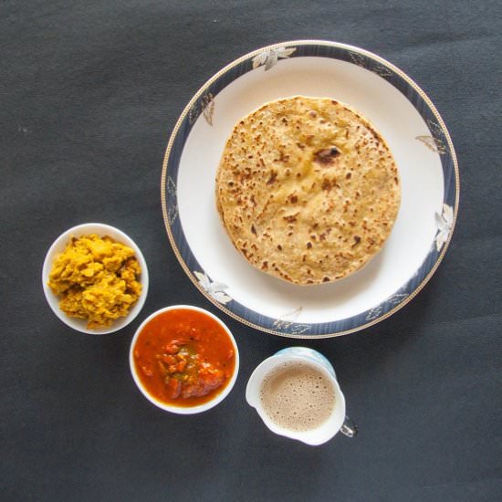 Stuffed Chana Dal Paratha - Recipe photo by Puja