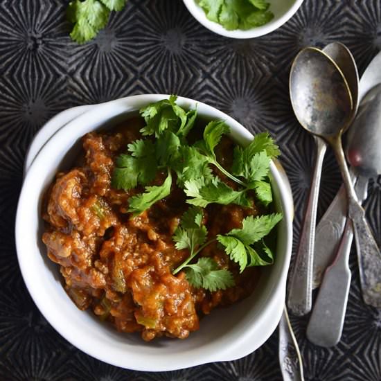 Low Carb Beef Chili - Recipe photo by AnEdibleMosaic