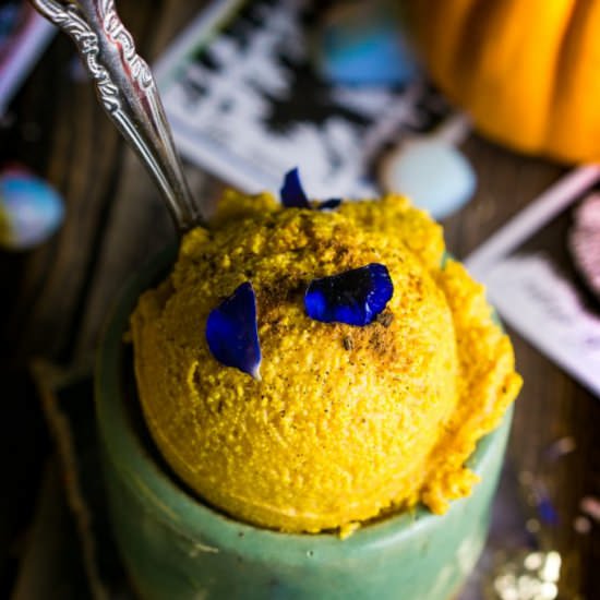 Pumpkin Coconut Kefir Ice Cream - Recipe photo by mytinylagunakitchen