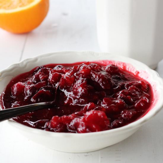 Homemade Cranberry Sauce - Recipe photo by Buy This Cook That