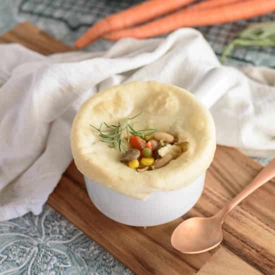 Vegan Pot Pies - Recipe photo by deliciouseveryday
