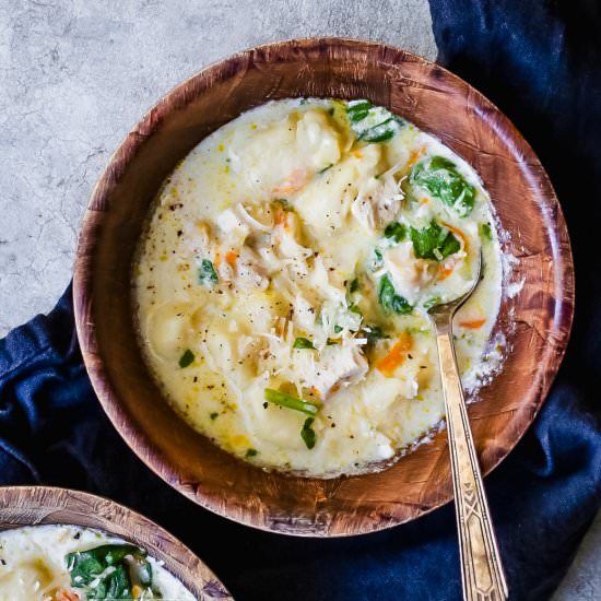 Copycat Chicken Gnocchi Soup - Recipe photo by MunchkinTime