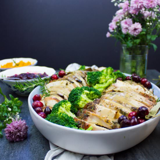 Dry Brined Turkey Breast - Recipe photo by two.purple.figs